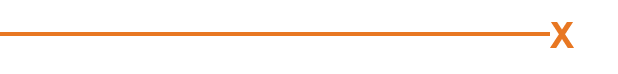 Orange divider line